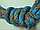 Скакалка гимнастическая утяжеленная разноцветная 2,5 м, фото 4