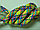 Скакалка гимнастическая утяжеленная разноцветная 3,0 м, фото 7