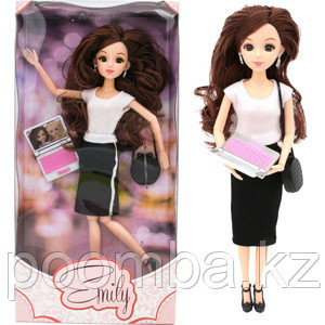 Кукла Эмили 29 см шарнирная бизнес-леди Funky toys