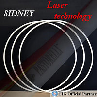 Обруч гимнастический Pastorelli Sidney FIG Logo Laser 80/85/90 см