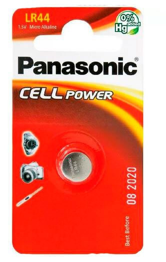 Батарейки Panasonic LR44EL/1B