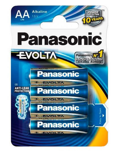 Батарейки Panasonic LR6 EVOLTA BL4