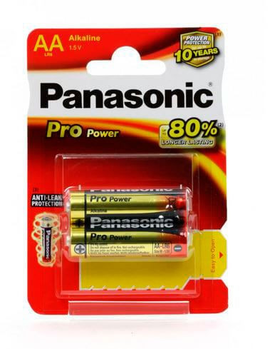 Батарейки Panasonic LR6 PRO Power BL2
