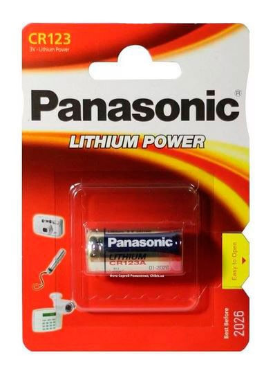 Батарейки Panasonic 123 A