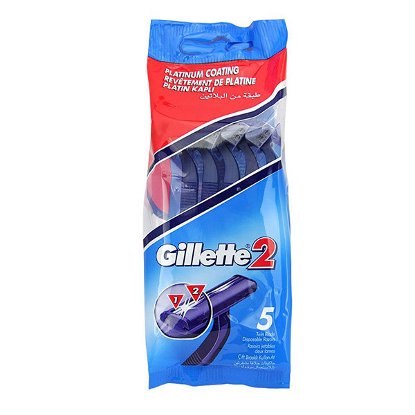 Бритвы одноразовые Gillette2 5 шт