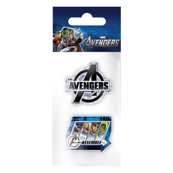Ластики фигурные малые, 2 шт. Avengers