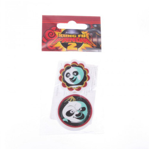 Ластики фигурные малые, 2 шт. KungFu Panda