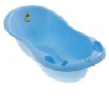 Ванна детская Tega "УТОЧКА" голубой, размер 102 см. без термометра, без слива, материал пластик