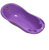Ванна детская Tega "УТОЧКА" светло-фиолетовый, размер 102 см. без термометра, без слива, материал пл