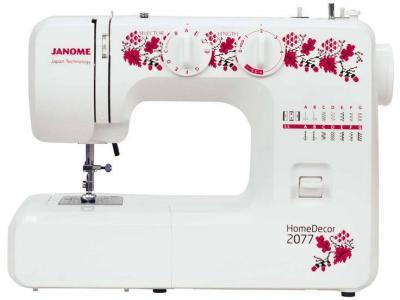 Швейная машина Janome HomeDecor 2077, белая