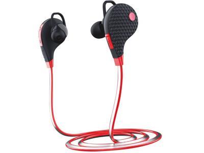 Наушники-вкладыши беспроводные OLMIO BTE-02 черный, Bluetooth 4.0