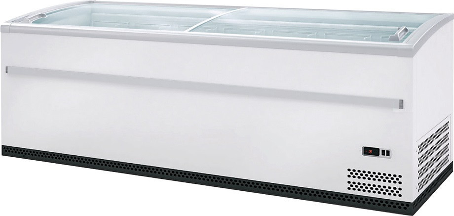 Холодильная витрина Polo model L 210 HT/СТ RAL 7045 серая