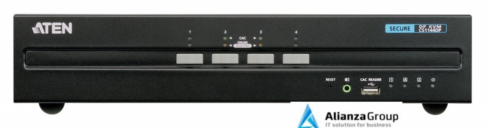 Защищенный KVM переключатель ATEN CS1144DP / CS1144DP-AT-G
