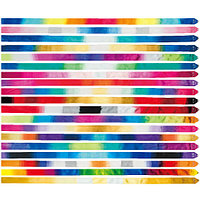 Лента для гимнастики многоцветная 5 м Chacott