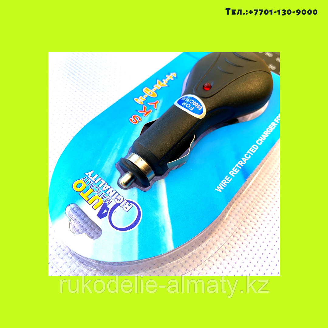 Автомобильное зарядное устройство-рулетка для сотового телефона - фото 3 - id-p76023552