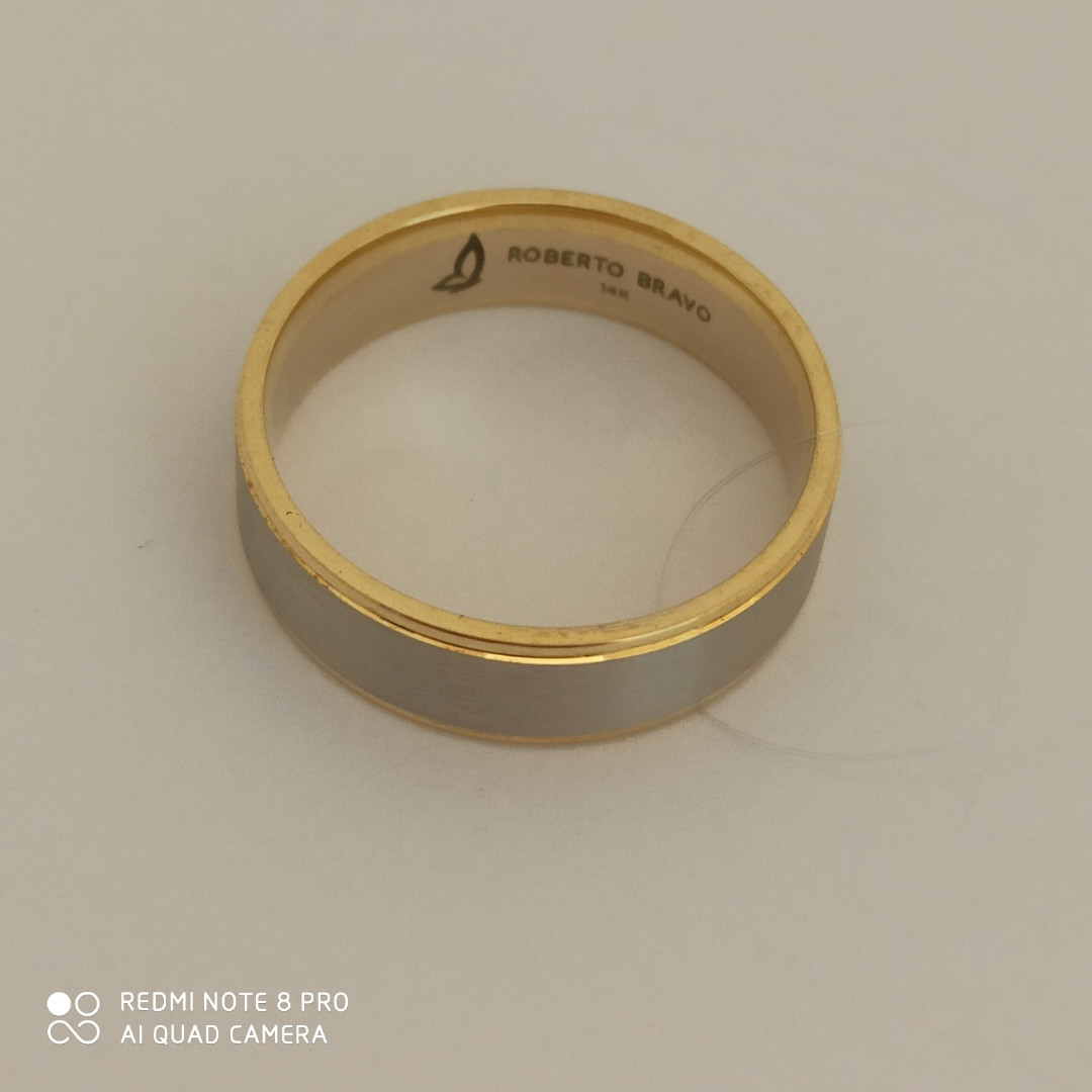 Обручальное кольцо «Antonius & Cleopatra» RB / 19,5 размер (ул.Жолдасбекова 9а) - фото 3 - id-p76063886