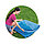 Тент солнечный для круглых бассейнов BESTWAY диаметром 366-396 см (58242, Винил, Blue), фото 5