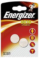 Элемент питания Energizer CR2016 -2 штуки в блистере TAK15568 Элемент питания Energizer CR2016 -2 штуки в блистере