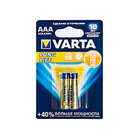 Батарейка VARTA LR03 Longlife AAA 1.5 V 2 шт. Блистер TVR24896 Батарейка VARTA LR03 Longlife AAA 1.5 V 2 шт. Блистер