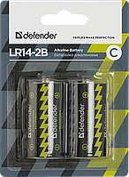 Элемент питания LR14-C Alkaline Defender LR14-2B - 2 штуки в блистер TAK14798 Элемент питания LR14-C Alkaline Defender LR14-2B - 2 штуки в блистер