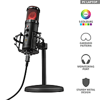 Студийный USB-микрофон Trust GXT 256 Exxo Streaming TAK23339 Студийный USB-микрофон Trust GXT 256 Exxo Streaming