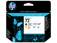 Печатающая головка HP C9384A Matte Black and Yellow №72 TMK6226 Печатающая головка HP C9384A Matte Black and Yellow №72
