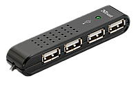 Разветвитель Trust VECCO 4 PORT USB 2.0 MINI HUB TAK16604 Разветвитель Trust VECCO 4 PORT USB 2.0 MINI HUB