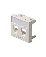 3M FQ100079778 Лицевая панель под модуль Volition®, 2-порта, 45 х 45, белая TST10229 3M FQ100079778 Лицевая панель под модуль Volition®, 2-порта, 45 х 45, белая