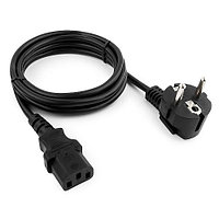 Кабель питания Cablexpert PC-186-VDE, 1.8м, Schuko- C13, VDE, 10А, черный, с заземлением, пакет TAK19138 Кабель питания Cablexpert PC-186-VDE, 1.8м, Schuko- C13, VDE, 10А, черный, с заземлением, пакет