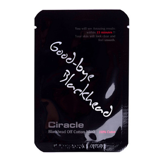 Маска-салфетка для удаления черных точек, Ciracle, Blackhead Off Cotton Mask (20шт по 5мл), фото 2