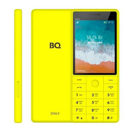 Мобильный телефон BQ-2815 Only Жёлтый