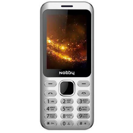 Мобильный телефон Nobby 320 серебро