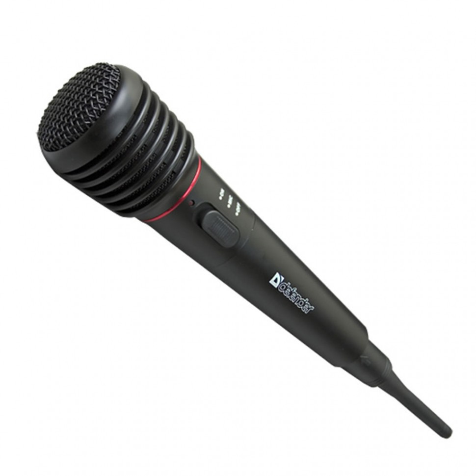 Микрофон Defender MIC-142, черный, 64142