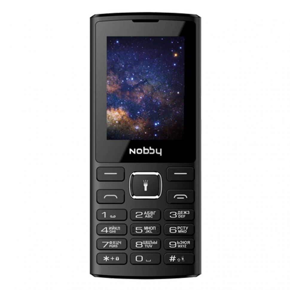 Мобильный телефон Nobby 210 черный