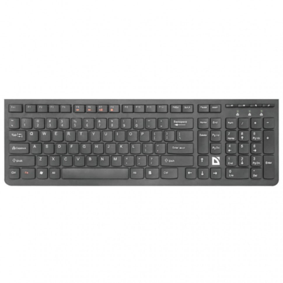 Клавиатура Defender UltraMate SM-535 RU,черный,мультимедиа