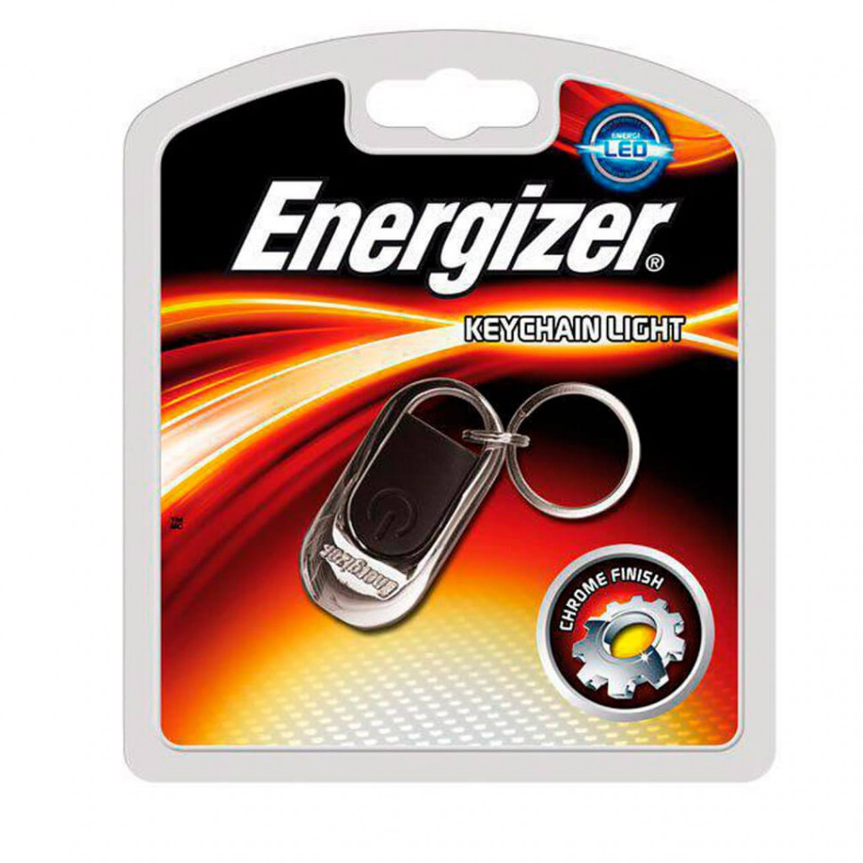 Фонарь брелок Energizer FL HI-Tech Key Ring 2x2016 черный.