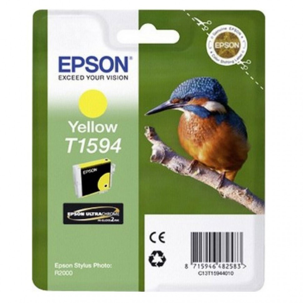 Картридж с желтыми чернилами Epson, C13T15944010