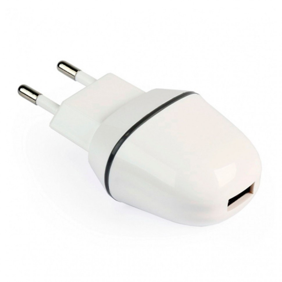 СЗУ Smartbuy NOVA MKIII, вых.ток 2.1А, 1USB, белое (SBP-1005)/50