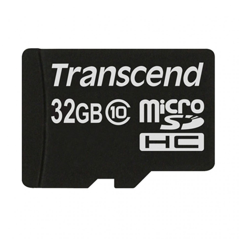 Карта памяти MicroSD 32GB Class 10 Transcend TS32GUSDC10