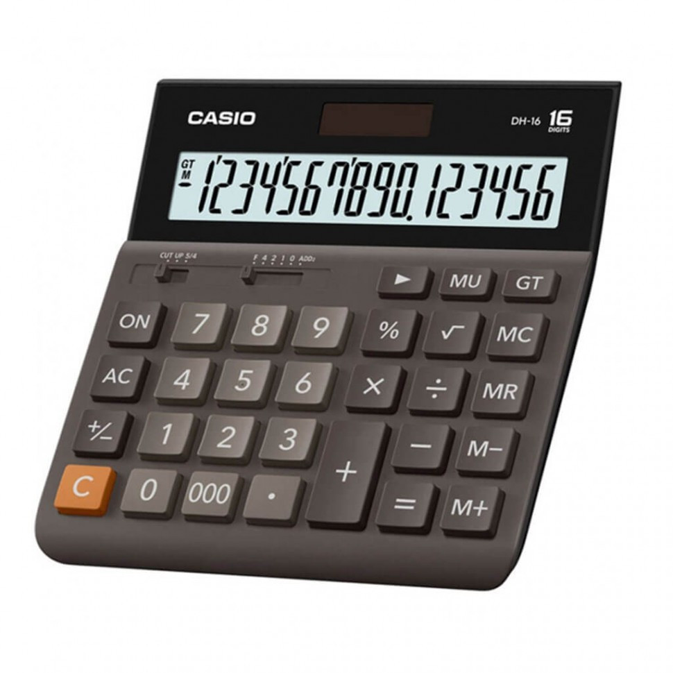 Калькулятор настольный CASIO DH-16-BK-S-EP