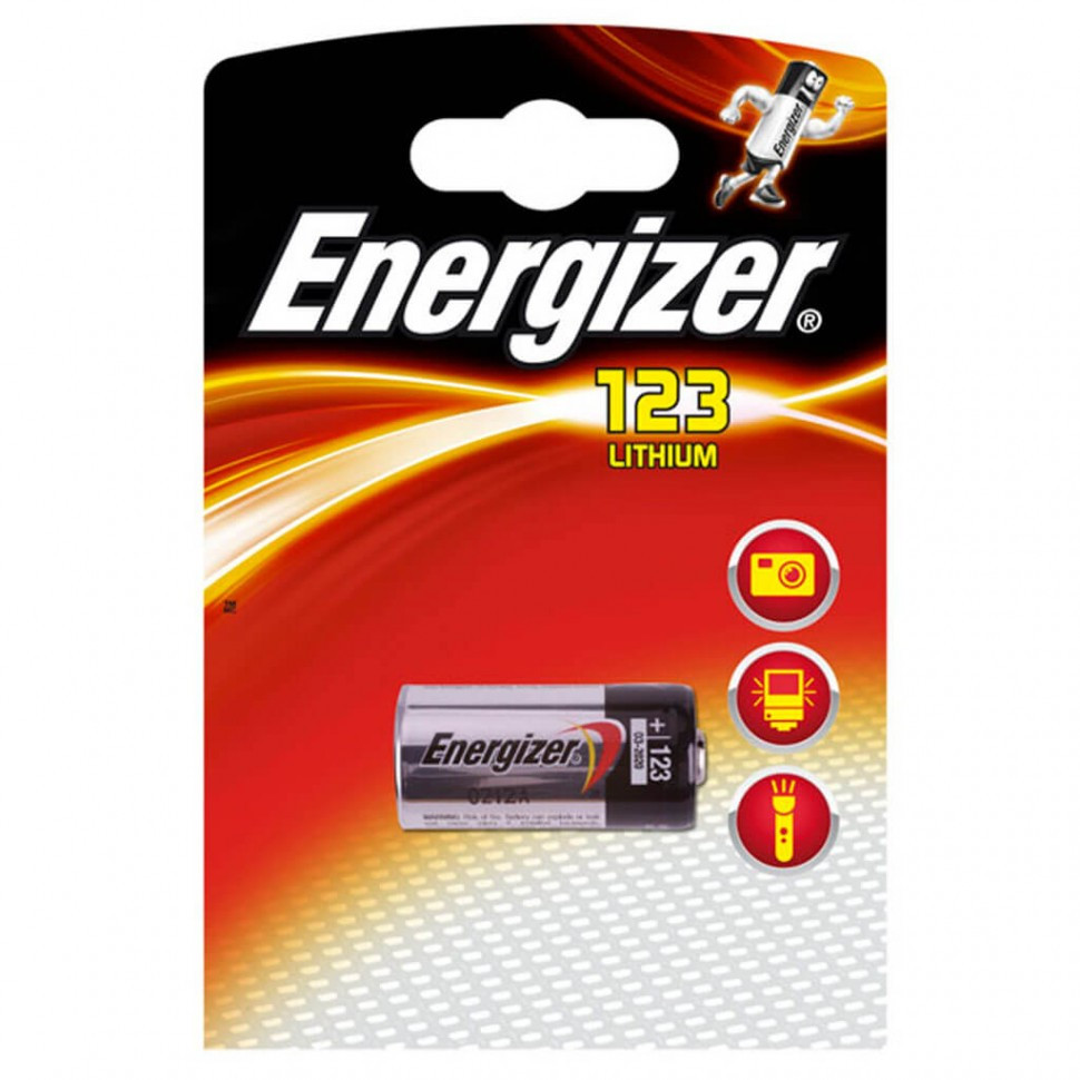 Элемент питания Energizer 123 Lithium FSB1
