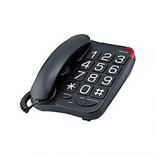 Телефон проводной Texet TX-201 черный