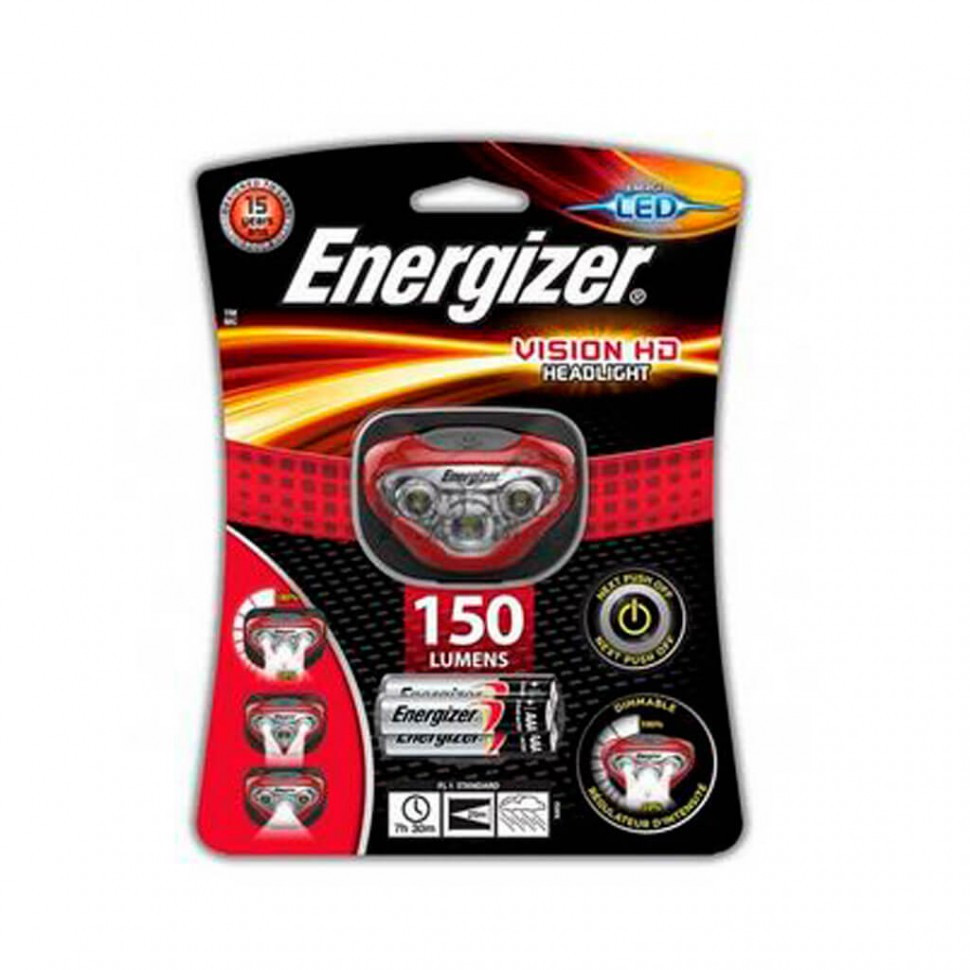 Фонарь налобный Energizer Vision HD new