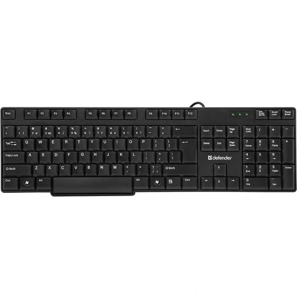 Клавиатура Defender ACCENT SB-930 RU черный