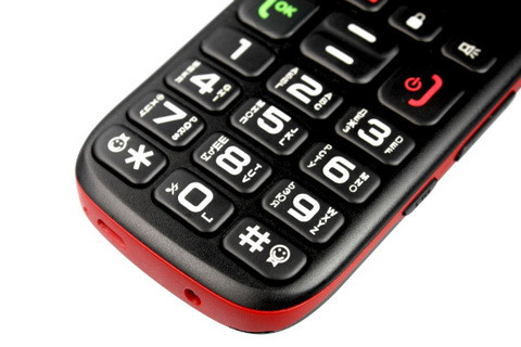 Бабушкофон с большими кнопками, крупным шрифтом, кнопкой SOS и фонариком, ID71С - фото 7 - id-p76089778