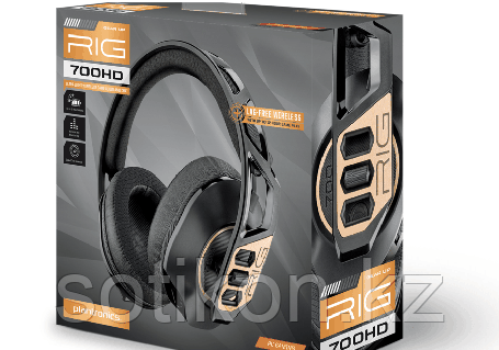 Наушники-гарнитура игровые беспроводные Plantronics RIG 700 HD черный, фото 2