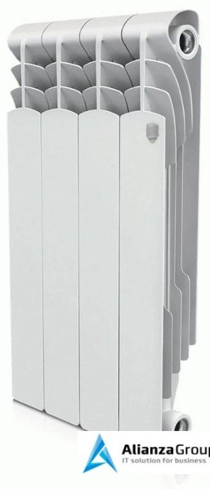 Биметаллический радиатор Royal Thermo Revolution Bimetall 500 4 секц.