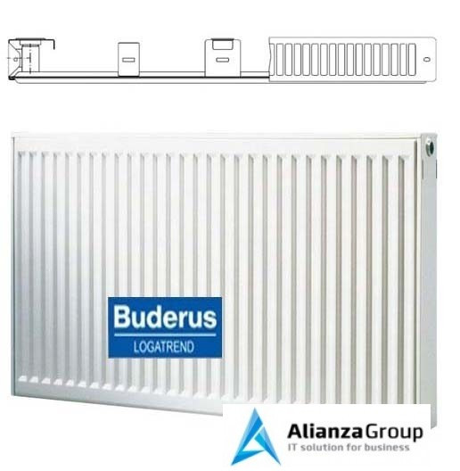 Стальной панельный радиатор Тип 10 Buderus Радиатор K-Profil 10/300/1800 (48) (C)