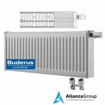 Стальной панельный радиатор Тип 33 Buderus Радиатор VK-Profil 33/500/900, re (12) (C)
