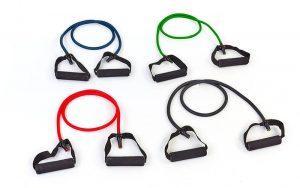 Тұтқалары бар құбырлы эспандер